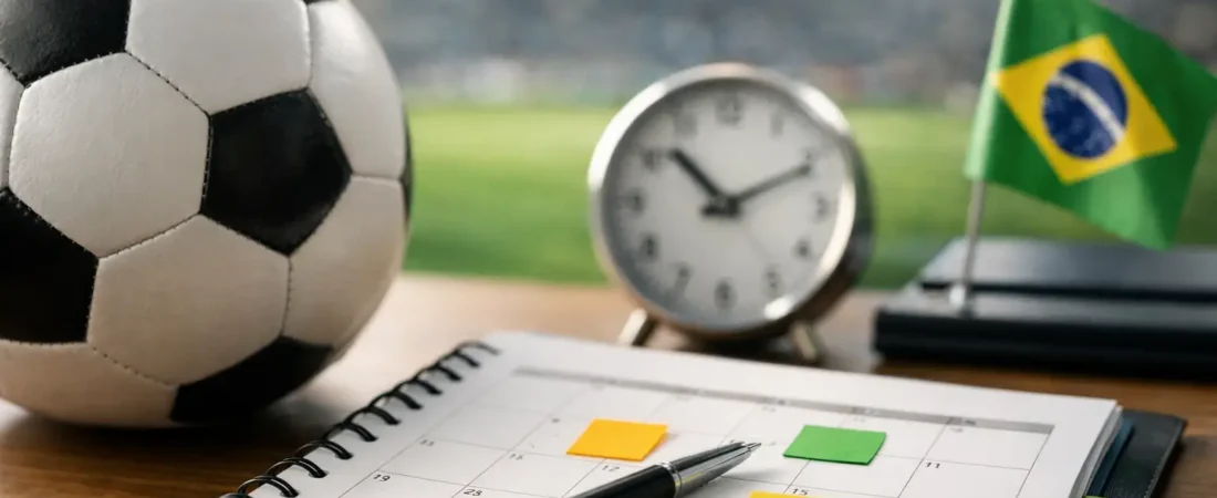 Calendário futebol brasileiro 2026 tem datas-chave