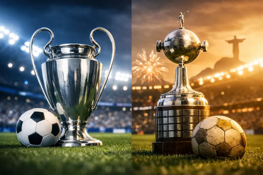 Champions League versus Libertadores vale a comparação?