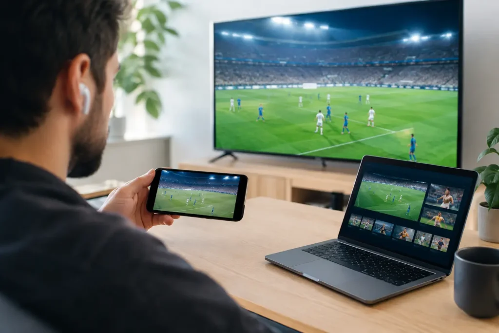 O futuro da transmissão esportiva digital